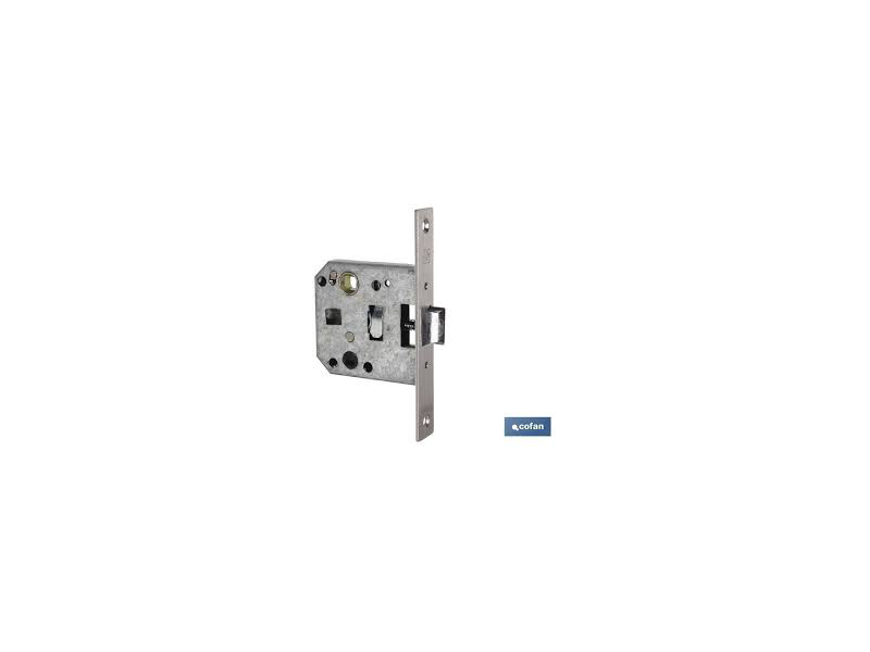PICAPORTE UNIFICADO DE 47 INOX E3504/50 CANTO CUADRADO