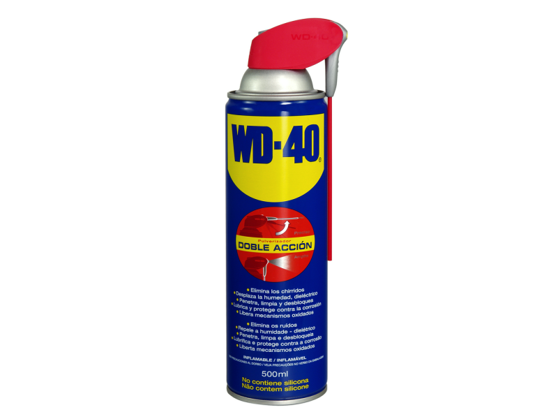 ACEITE MULTIUSOS EN SPRAY DOBLE ACCION 500ML WD-40