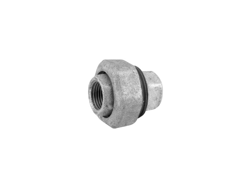 FIGURA 340 NUDO DE UNION HEMBRA - HEMBRA 3/4" ACERO GALVANIZADO