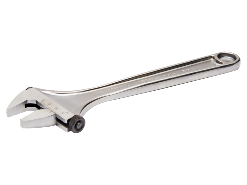 LLAVE AJUSTABLE INGLESA 200 MM - 8" MOLETA LATERAL