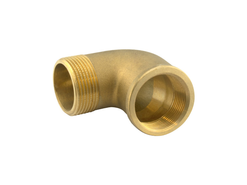 CODO 90º 3/4" MACHO - HEMBRA  LATON