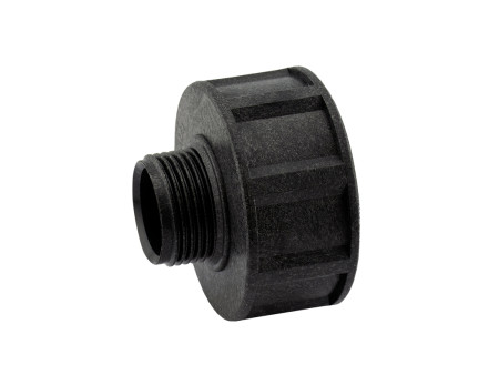 ADAPTADOR UNIVERSAL BIDONES MACHO 1.1/2" POLIETILENO