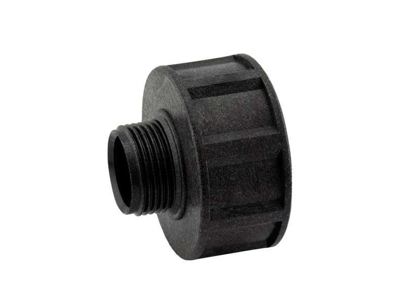 ADAPTADOR UNIVERSAL BIDONES MACHO 1.1/2" POLIETILENO