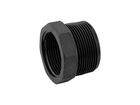 TUERCA REDUCCION MACHO 3/4" - HEMBRA 1/2" POLIETILENO