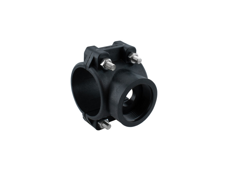 COLLARIN TOMA 4 TORNILLOS 20MM HEMBRA 1/2" POLIETILENO
