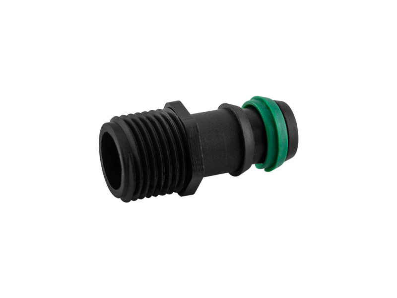 UNION ROSCA MACHO CON ANILLO SEGURIDAD 1/2" - 18MM