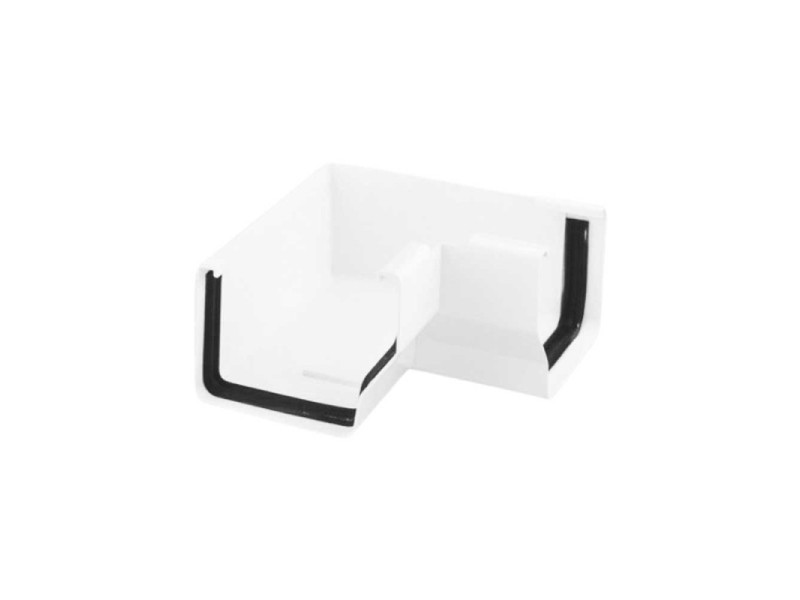 ANGULO INTERIOR CANALON EUME CUADRADO BLANCO FERROPLAST 223005