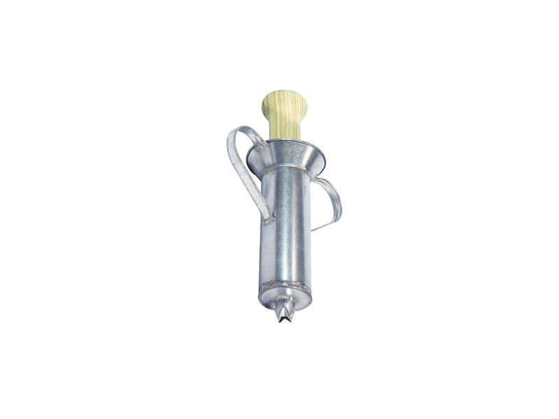 CHURRERA GALVANIZADA 195 MM CON BOQUILLA
