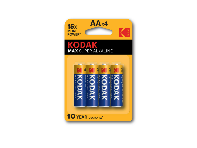 PILA ALCALINA MAX LR6 AA 1.5V BLISTER (4 UNDS)