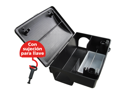 PORTACEBO SEGURIDAD RATAS/RATONES 253 X 175 X 100