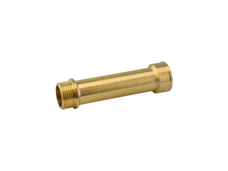 MANGUITO IGUAL ALARGADERA GRIFO REDONDA 3/4" 100 MM LATON