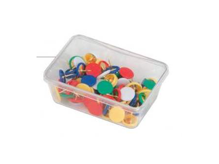 CAJA CHINCHETAS N. 2 COLORES SURTIDOS (50 UNDS)
