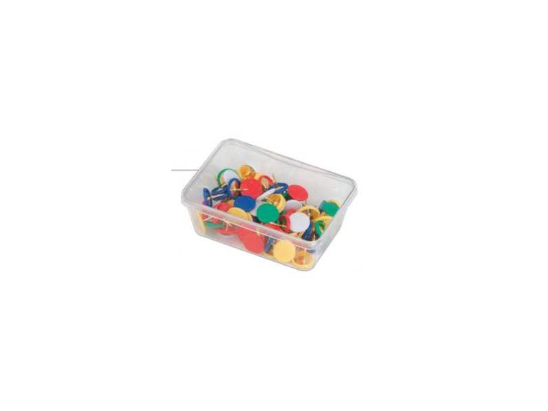 CAJA CHINCHETAS N. 2 COLORES SURTIDOS (50 UNDS)