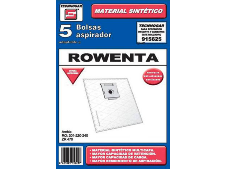 BOLSA ASPIRADOR UNIVERSAL (5 UNIDADES) SINTETICA