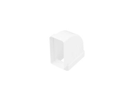 CODO RECTANGULAR HORIZONTAL 90º 60 X 120 MM