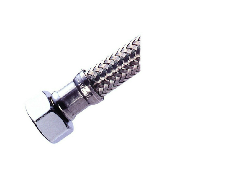 CONEXION INOX 12,5MM M 3/8" - H 3/8" 30CM