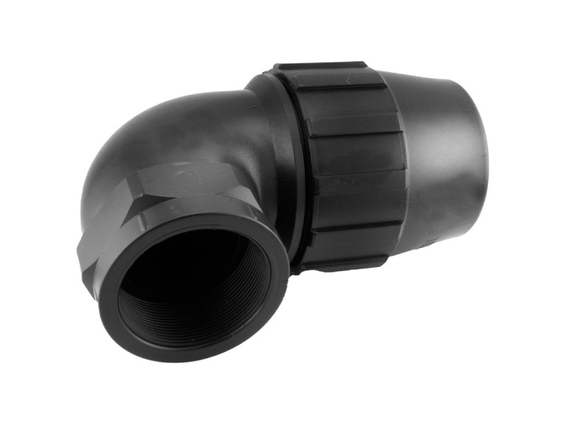 CODO FITTING 90º HEMBRA 63MM - 2" POLIETILENO