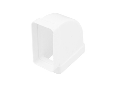 CODO RECTANGULAR HORIZONTAL 110X55                