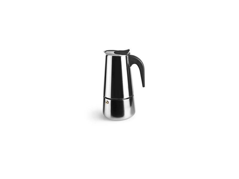 CAFETERA EXPRESS ACERO INOX 4 TAZAS