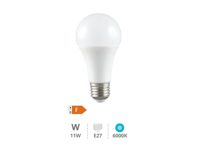 BOMBILLA LED ESTANDAR A60 11W E27 6000K