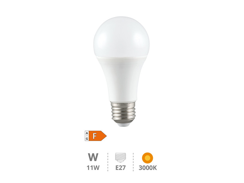 BOMBILLA LED ESTANDAR A60 11W E27 3000K