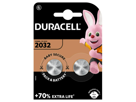 PILA BOTON DURACELL LITIO 2032 2 UNIDADES