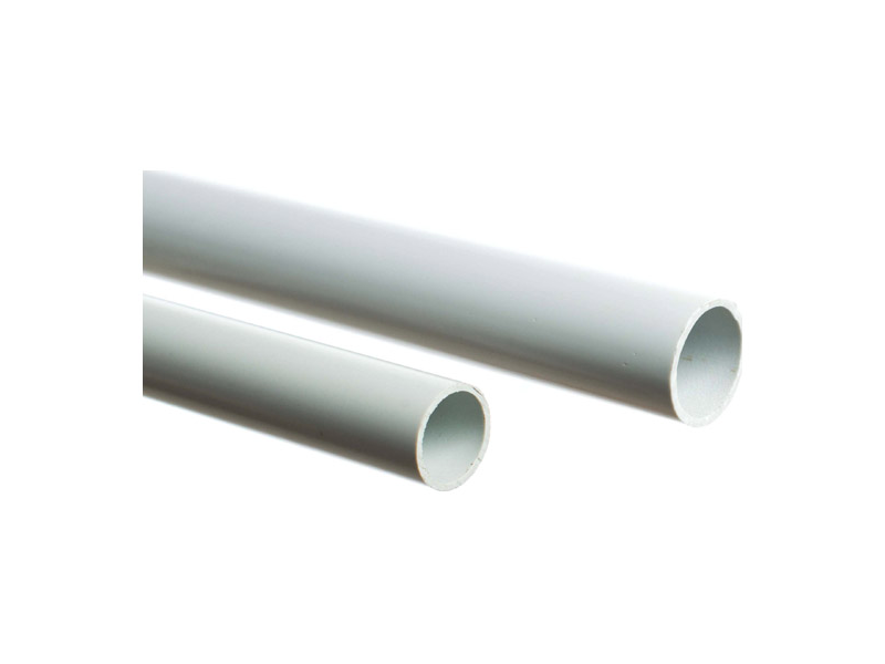 TUBO H RIGIDO M25 ENCHUFABLE GRIS