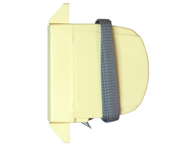 RECOGEDOR MINI ABATIBLE MARFIL CINTA 14MM GRIS