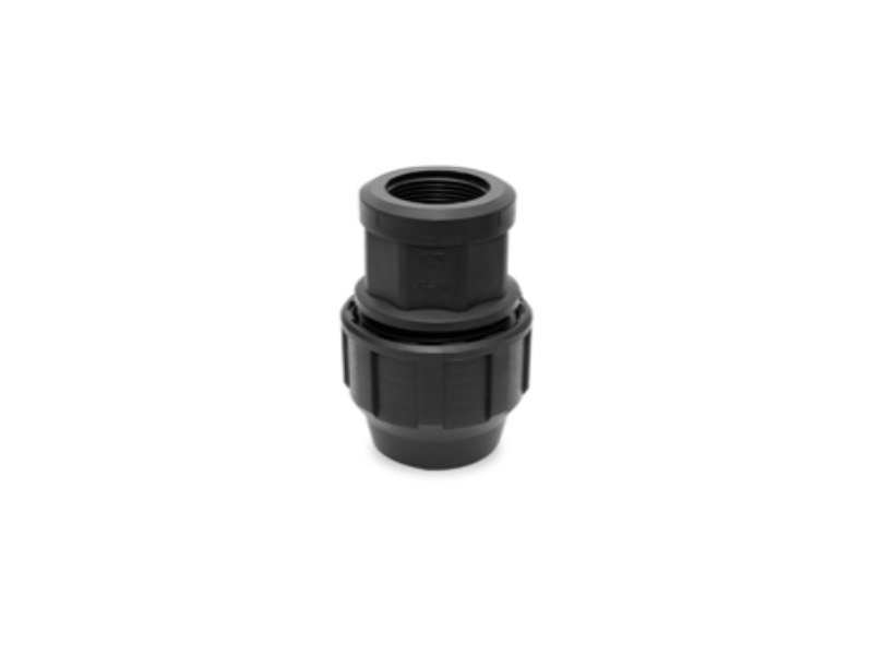 ENLACE FITTING ROSCA HEMBRA 50 MM X 1.1/2" POLIETILENO