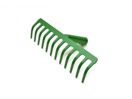 RASTRILLO JARDIN 12 DIENTES SIN MANGO