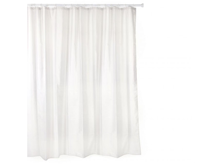 CORTINA BAÑO 180 X 200 CM BLANCO