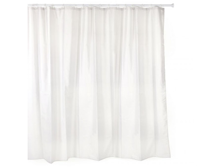 CORTINA BAÑO 220 X 200 CM BLACO