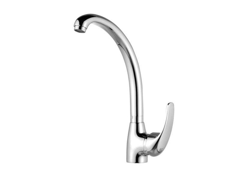 GRIFO MONOMANDO FREGADERO CAÑO ALTO FUNDIDO VERTICAL