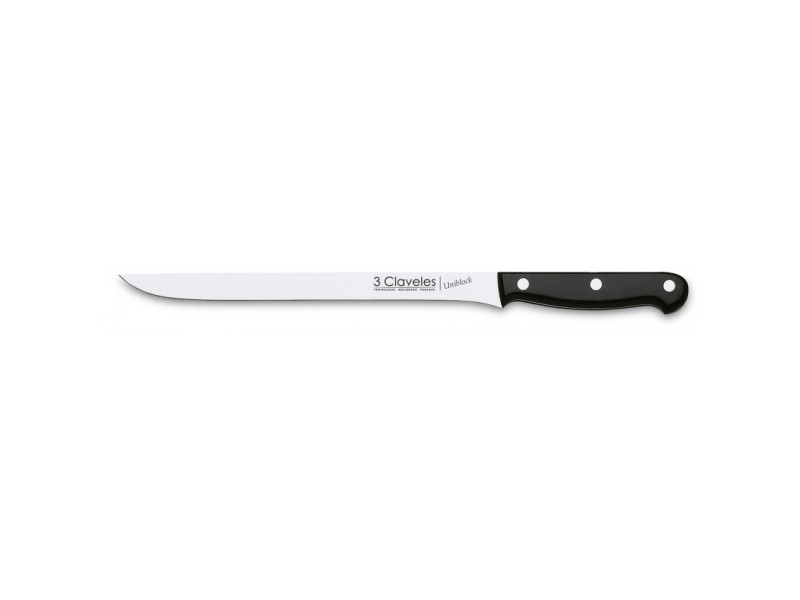 CUCHILLO JAMONERO UNIBLOCK 24 CM - 9,5" D 3C