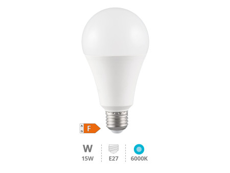 BOMBILLA LED ESTANDAR A60 15W E27 6000K
