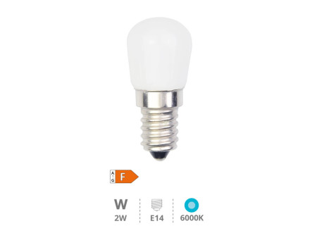 LAMPARA PEBETERA 2W E14 6000K