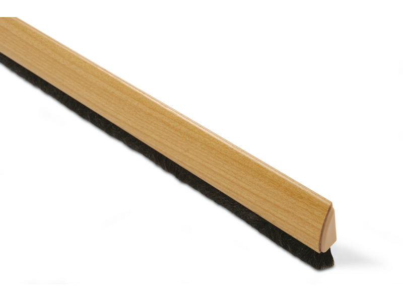 BURLETE PVC CURVADO 1M MADERA PINO ADHESIVO