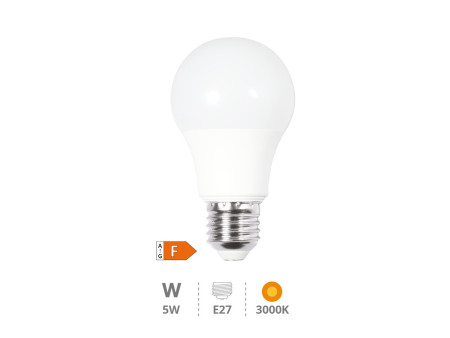 BOMBILLA LED ESTANDAR A55 5W E27 3000K