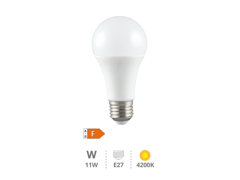 BOMBILLA LED ESTANDAR A60 11W E27 4200K
