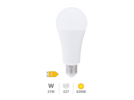 BOMBILLA LED ESTANDAR A70 21W E27 4200K