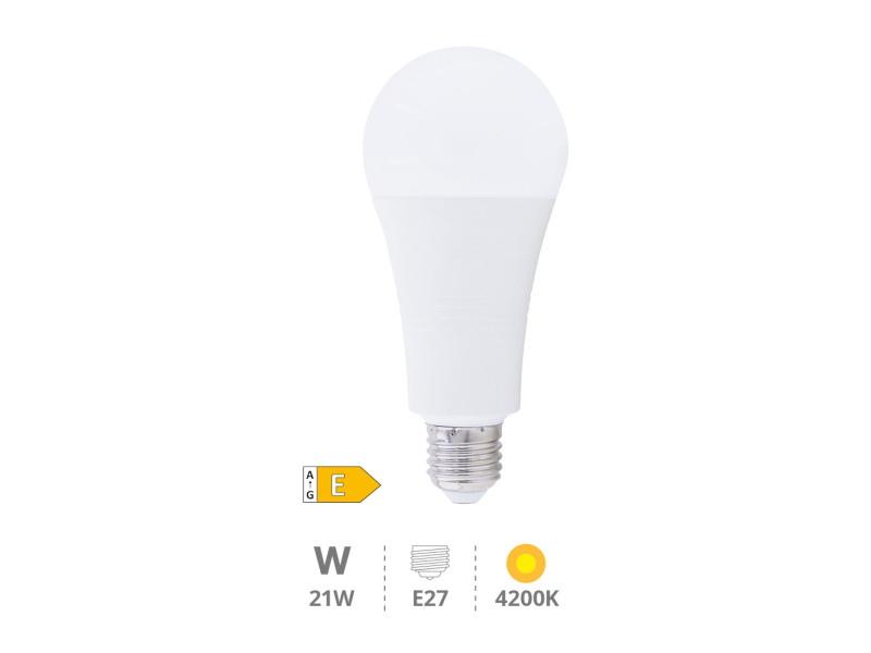 BOMBILLA LED ESTANDAR A70 21W E27 4200K
