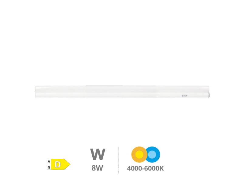 REGLETA LED T5 SILUAS 600MM 8W 4000 - 6000K