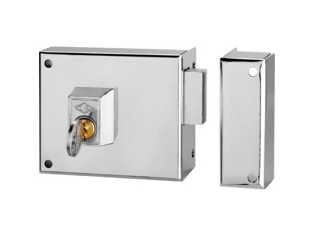 CERRADURA DE SOBREPONER 1124A/100 IZQUIERDA PINTADA