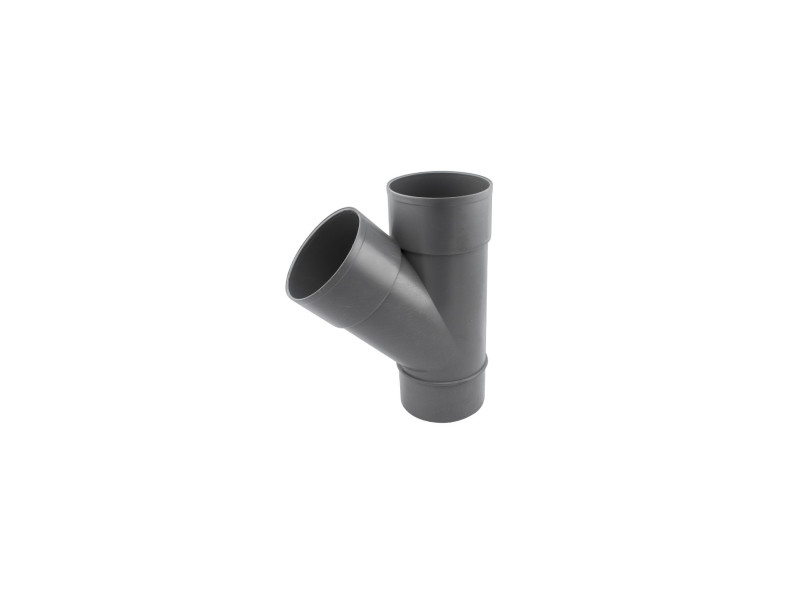 Y INJERTO ENCOLAR 45º M-H 125MM PVC EVACUACION