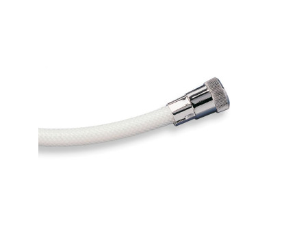 FLEXO DUCHA PVC LOOP REFORZADO 2 METROS BLANCO