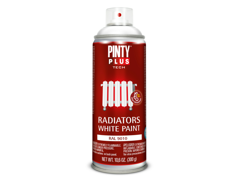 PINTURA EN SPRAY PINTYPLUS TECH 520 BLANCO RADIDOR RAL 9010