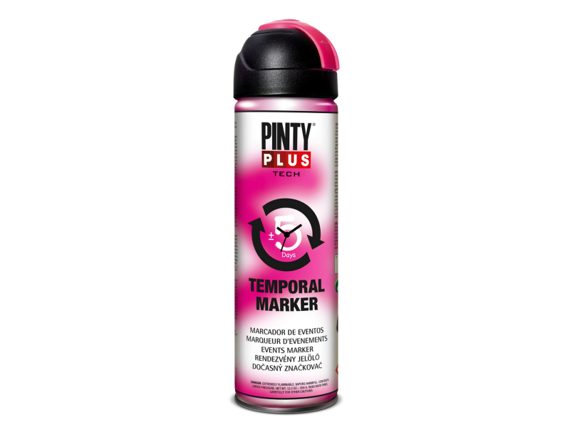 PINTURA EN SPRAY PINTYPLUS TECH MARCADOR EVENTOS 650CC FUCSIA T184