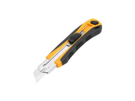 CUTTER RETRACTIL 25MM + REPUESTOS DE HOJA SK5 TOLSEN