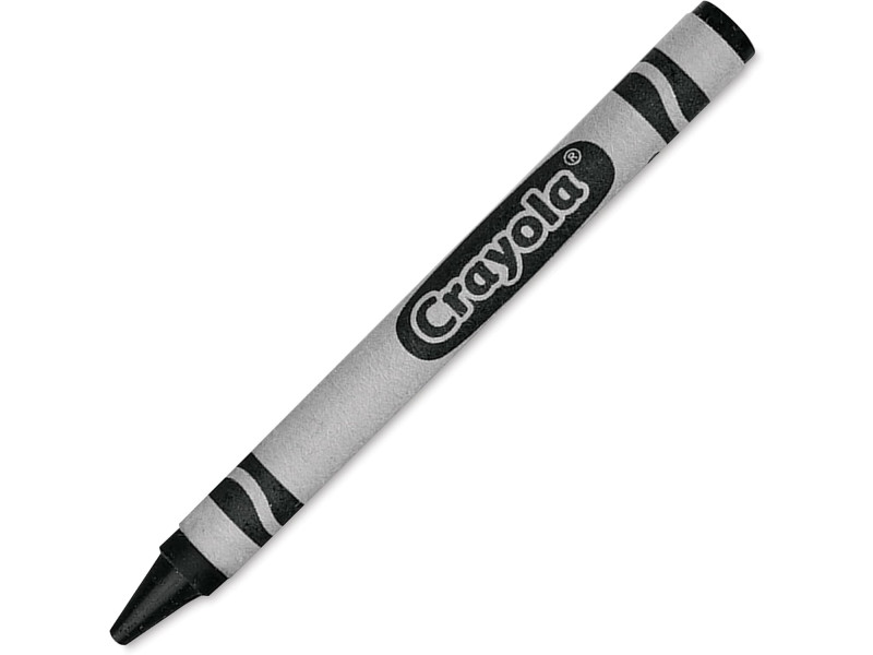 CRAYON DE CERA NEGRA 