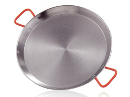 PAELLERA HIERRO PULIDO 25 RACIONES 70CM